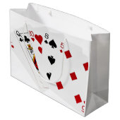 Poker Hands - High Card - ACE Large Cadeautasje (Achterkant Gekanteld)