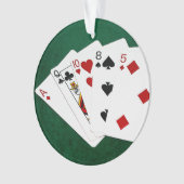 Poker Hands - High Card - ACE Ornament (voorkant)