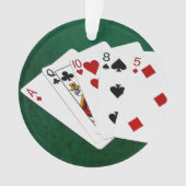 Poker Hands - High Card - ACE Ornament (voorkant)