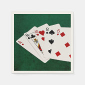 Poker Hands - High Card - ACE Servet (Voorkant)