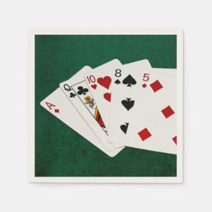 Poker Hands - High Card - ACE Servet