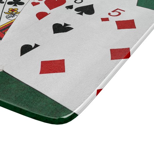 Poker Hands - High Card - ACE Snijplank (Hoek)
