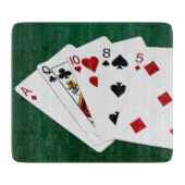 Poker Hands - High Card - ACE Snijplank (Voorkant)