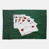 Poker Hands - High Card - King Theedoek (Horizontaal)