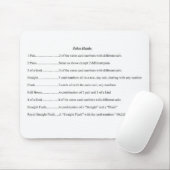 Poker Hands Muismat (Met muis)