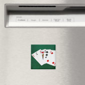 Poker Hands - One Pair - Ace Magneet (Insitu (Vaatwasser))