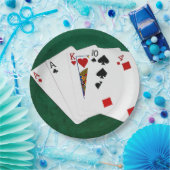 Poker Hands - One Pair - Ace Papieren Bordje (Feest)