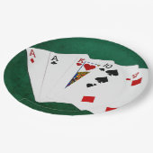 Poker Hands - One Pair - Ace Papieren Bordje (Gekanteld)