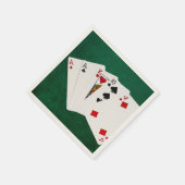 Poker Hands - One Pair - Ace Servetten (Hoek)
