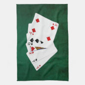 Poker Hands - One Pair - Ace Theedoek (Verticaal)