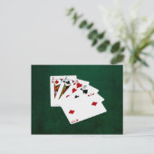 Poker Hands - One Pair - Jack Briefkaart (Staand voorkant)