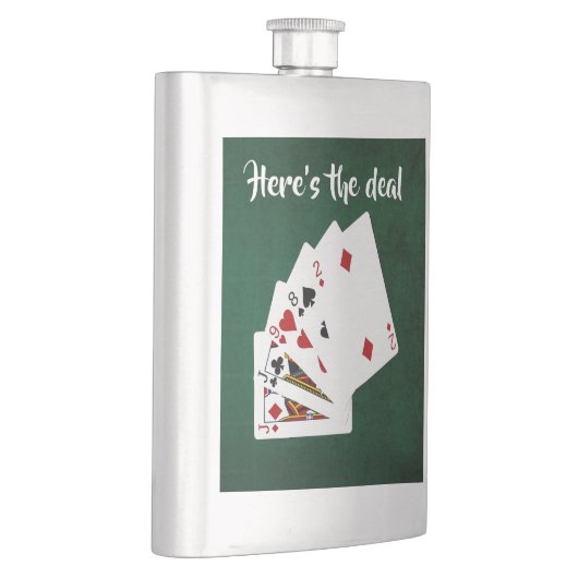 Poker Hands - One Pair - Jack - Hier is de deal Heupfles (Rechts)