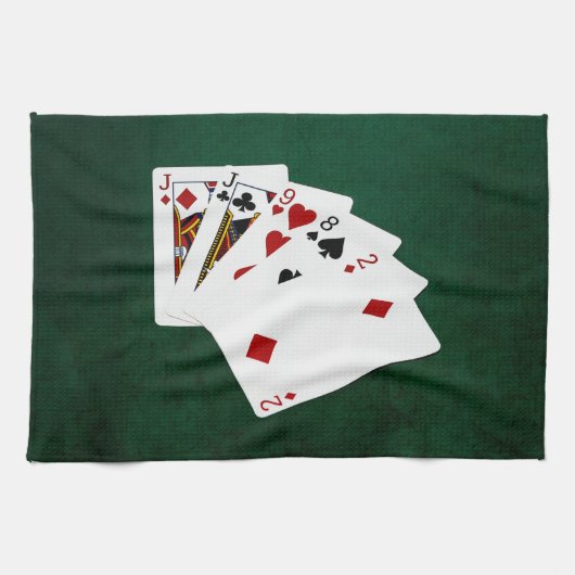 Poker Hands - One Pair - Jack Theedoek (Horizontaal)