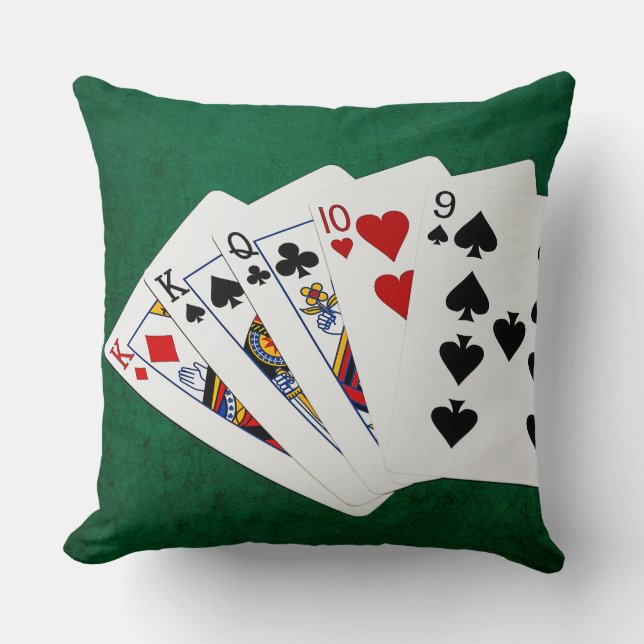 Poker Hands - One Pair - King Kussen (Voorkant)