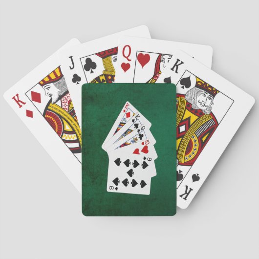 Poker Hands - One Pair - King Pokerkaarten (Achterkant)