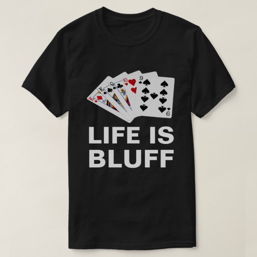 Poker Hands - One Pair - King T-shirt (Design voorkant)