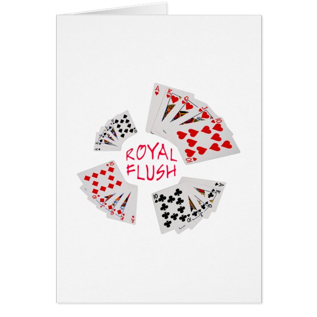 Poker Hands - Royal Flush (Voorkant)