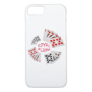 Poker Hands - Royal Flush Case-Mate iPhone Case