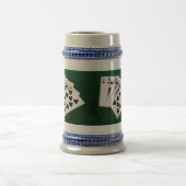 Poker Hands - Royal Flush - Clubs Suit Bierpul (Center)