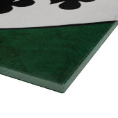 Poker Hands - Royal Flush - Clubs Suit Snijplank (Hoek)