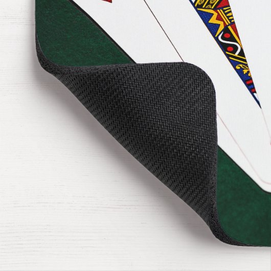 Poker Hands - Royal Flush - Hearts Suit Muismat (Hoek)