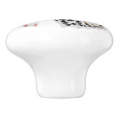 Poker Hands - Royal Flush Keramische Knop (Zijkant)