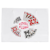 Poker Hands - Royal Flush Large Cadeautasje (Achterkant)