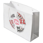 Poker Hands - Royal Flush Large Cadeautasje (Achterkant Gekanteld)
