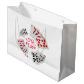 Poker Hands - Royal Flush Large Cadeautasje (Voorkant Gekanteld)