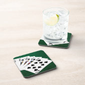 Poker Hands - Royal Flush - Spades Suit Onderzetter (Rechterzijde)