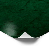 Poker Hands - Straight - King to Nine Perfect Poster (Hoek)