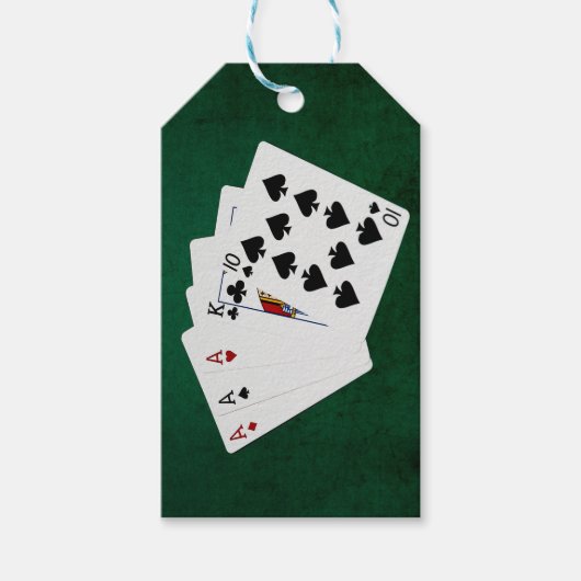 Poker Hands - Three of A Type - Ace Cadeaulabel (Voorkant)