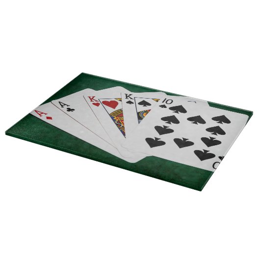 Poker Hands - Two Pair - Ace, King Snijplank (Hoek)