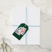 Poker Hands - Two Pair - Jack, Vier Cadeaulabel (Met Touw)