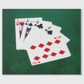 Poker Hands - Two Pair - Jack, Vier Cadeaupapier (Vlak)