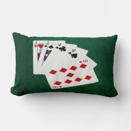 Poker Hands - Two Pair - Jack, Vier Kussen