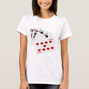 Poker Hands - Two Pair - Jack, Vier T-shirt