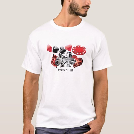 Poker heart t-shirt (Voorkant)