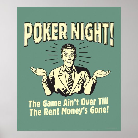Poker: Het spel is niet voorbij Poster (Voorkant)