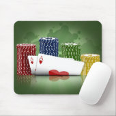 Poker Hold'em Mousepad Muismat (Met muis)
