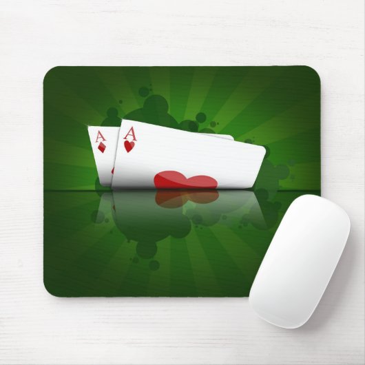 Poker Hold'em Mousepad Muismat (Met muis)