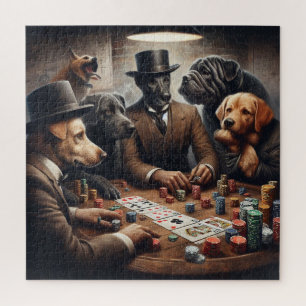 Poker Honden Puzzel