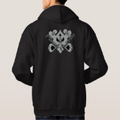 Poker Hooded Sweatshirt! Hoodie (Achterkant)