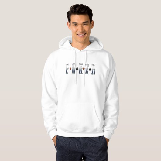 Poker Hoodie (Voorkant volledig)