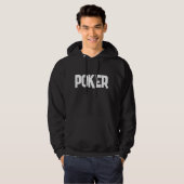 Poker Hoodie (Voorkant volledig)