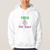 Poker Hoodie "Faded the Snap" (Voorkant)