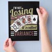 Poker | Ik verlies het heet variantie Flyer (Hand)