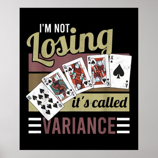  Poker | Ik verlies het heet variantie Poster (Voorkant)