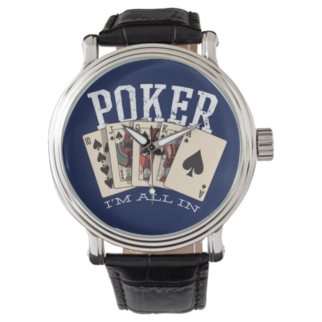 Poker Im helemaal in Horloge (Voorkant)