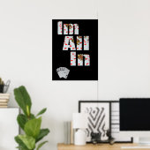 Poker Im helemaal in, Poster (Thuiskantoor)